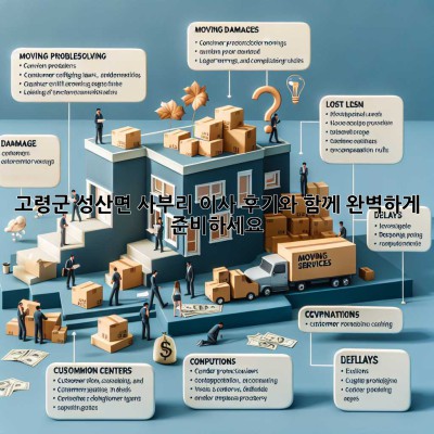 고령군 성산면 사부리 이사, 후기와 함께 완벽하게 준비하세요!
