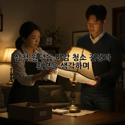 삼척 원덕읍 마감 청소: 건강과 환경을 생각하며 ✨
