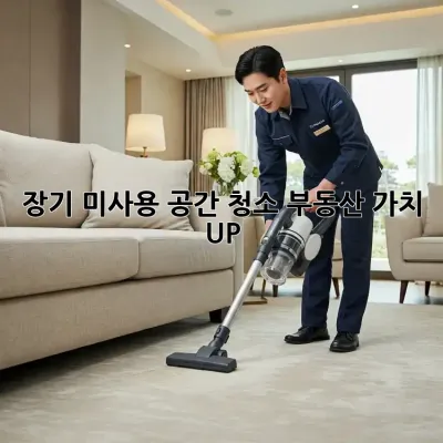 장기 미사용 공간 청소: 부동산 가치 UP! ✨