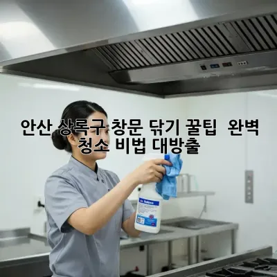 안산 상록구 창문 닦기 꿀팁 ✨ 완벽 청소 비법 대방출!
