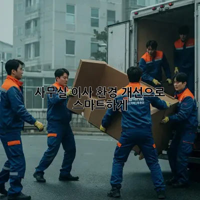 사무실 이사? 환경 개선으로 스마트하게! ✨